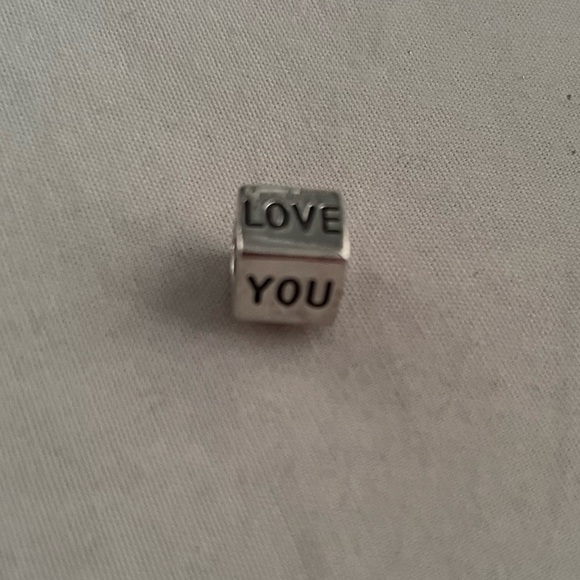 Two tone Pandora charm - Picture 2 of 3
